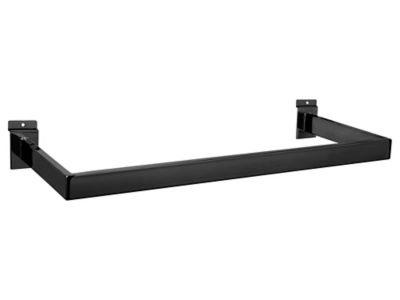 U Rail for Slatwall - 24 x 10", Black S-21147BL