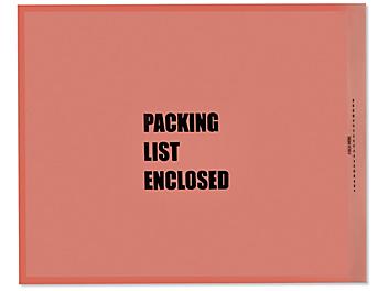 Military Envelopes - "Packing List Enclosed", Salmon, 8 1/2 x 10 1/4" S-2115