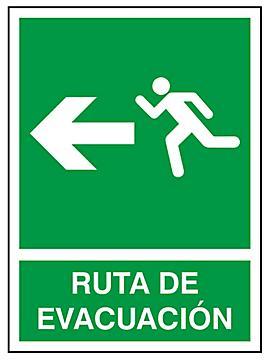 "Ruta de Evacuación" Sign