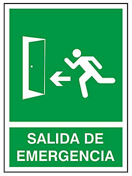 "Salida de Emergencia" Sign