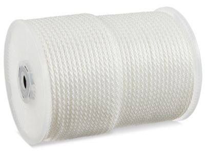 Solid Braided Nylon Rope - 5/16 x 500', White