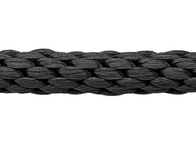 Solid Braided Nylon Rope - 5/16 x 500', Black - ULINE - Box of 500 Feet - S-21188