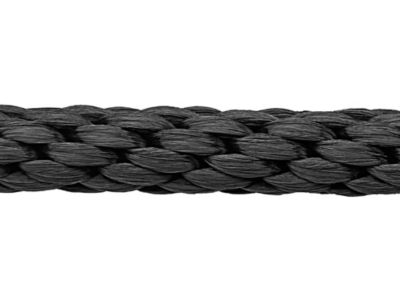5mm Nylon Drawcord 3/16 Braided Black Drawstring Cord 15 yds (45 feet)  #CO89