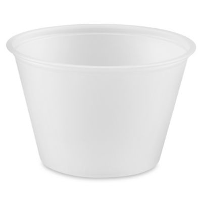 Plastic Portion Cup Lids - 2 oz S-20151 - Uline