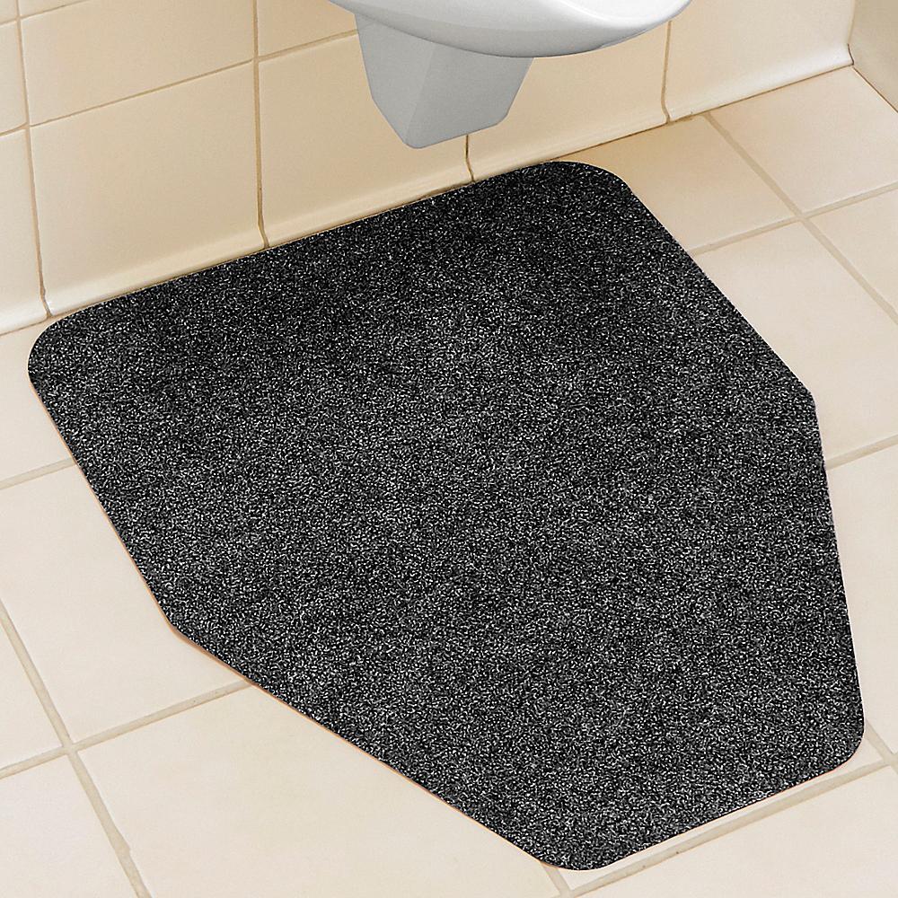 Toilet Floor Mats - Black