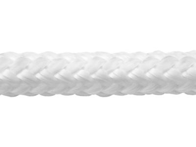 Double Braided Nylon Rope - 1/4 x 600', White - ULINE - Box of 600 Feet - S-21213