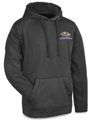 NFL Hoodie - Baltimore Ravens, Large S-21215BAL-L - Uline