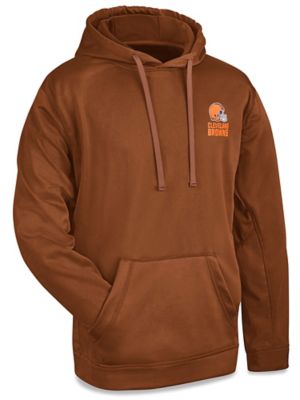 NFL Lightweight Hoodie - Cleveland Browns, Large S-24206CLE-L - Uline