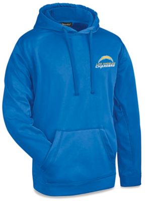 Los Angeles Chargers Zebra Solid Slub Hoodie