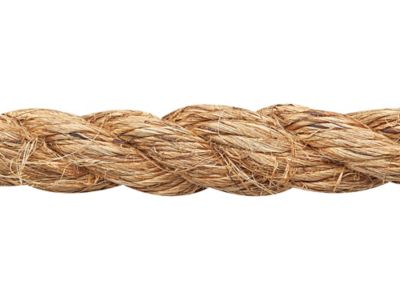 Twisted Manila Rope - 1 x 600' - ULINE - Box of 600 Feet - S-21253