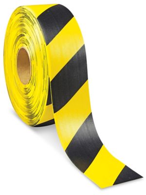 Danger Tape Yellow and Black (500m Roll) - Protekta Safety Gear