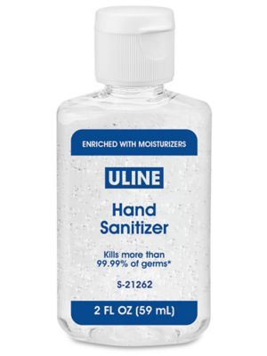 Uline Gel Hand Sanitizer - 2 oz S-21262