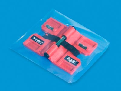 7 x 9" 4 Mil Industrial Poly Bags S-2127