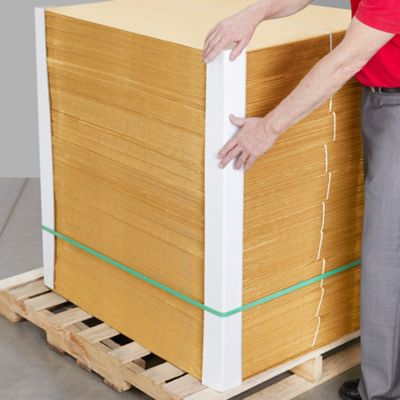 Corrugated Corner Protectors - 4 x 4 S-8473 - Uline