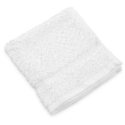 R&R CR61210 White Wash Cloth, 12 x 12, 12-Pack