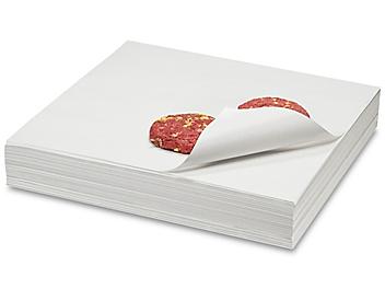 Butcher Paper Sheets - White, 18 x 18" S-21316