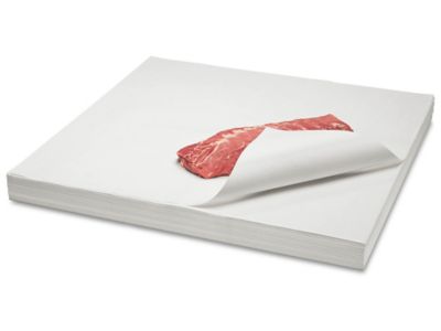 Butcher Paper Sheets - White, 30 x 30 S-21317 - Uline