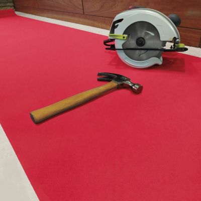 Neoprene Floor Runner 27" x 20', Red S21323R Uline