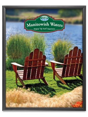 Snap Edge Frame Sign - 22 x 28", Black S-21327BL