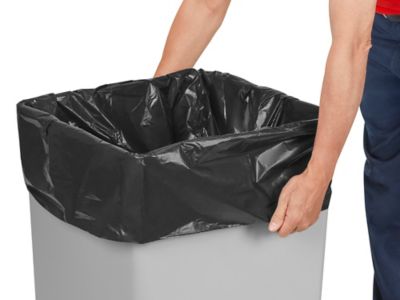  Uline – Sacs poubelle industriels sans mandrin – 1,5 mil, 40 à 45 gallons