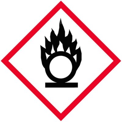 GHS Pictogram Labels - Flame Over Circle, 2 x 2