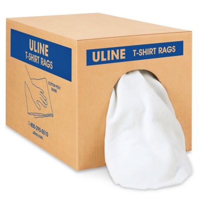 White Terry Cloth Towels - 14 x 17, 25 lb box S-14770 - Uline