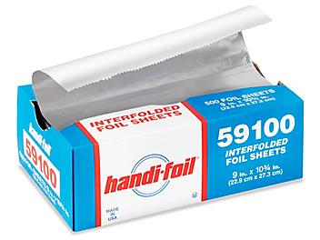 Aluminum Foil Pop-Up Sheets - 9 x 10 3/4" S-21365