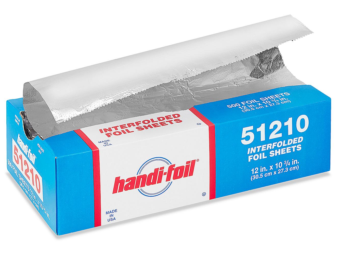 Aluminum Foil Pop-Up Sheets - 12 x 10 3/4
