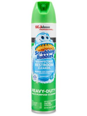 SCRUBBING BUBBLES, Aerosol Spray Can, 25 oz Container Size, Bathroom Cleaner  - 56GW97