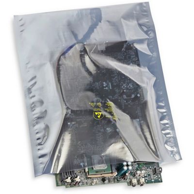 2 x 3 No Print Reclosable Static Shielding Bags S-6509 - Uline