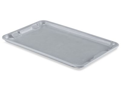  Heavy-Duty Stack and Nest Container Lid - 20 x 13"