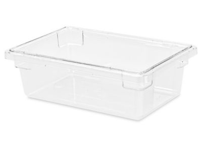 Rubbermaid 6 Qt. Clear Square Polycarbonate Food Storage Container