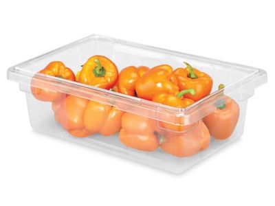 Large Our Tidy Box Lemon, 13-1/4 x 15-3/4 x 6-5/8 H | The Container Store