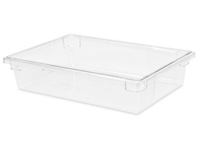 Rubbermaid® Food Storage Boxes - 26 x 18 x 6, Clear