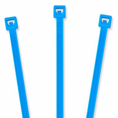 Nylon Cable Ties - 4", Blue S-2151BLU