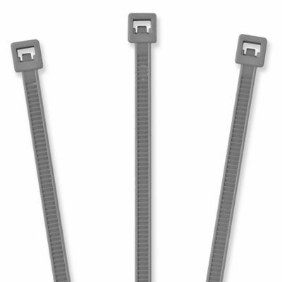 Nylon Cable Ties - 4", Gray S-2151GR