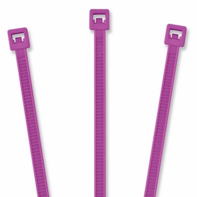 Nylon Cable Ties - 4", Purple S-2151PUR