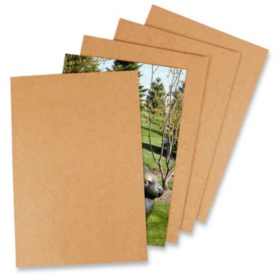 Partners Brand Heavy-Duty Chipboard Pads, 8 1/2 x 11, Kraft, Case Of 750