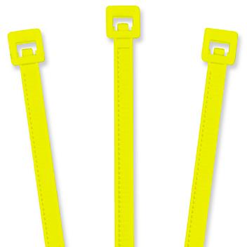 Nylon Cable Ties - 5 1/2", Fluorescent Yellow S-2152FY
