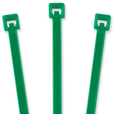 Nylon Cable Ties - 5 1/2", Green S-2152G