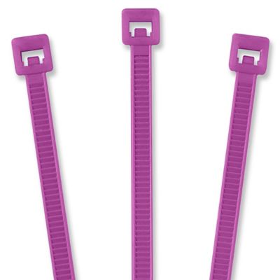 Nylon Cable Ties - 5 1/2", Purple S-2152PUR