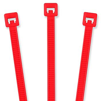 Nylon Cable Ties - 5 1/2", Red S-2152R