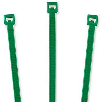 Nylon Cable Ties - 8", Green S-2153G