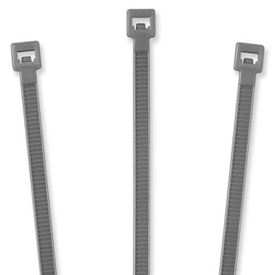 Nylon Cable Ties - 8, Gray S-2153GR - Uline