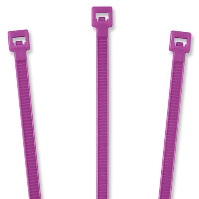 Nylon Cable Ties - 8", Purple S-2153PUR