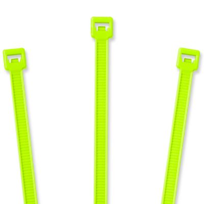 Nylon Cable Ties - 11", Fluorescent Green S-2154FG
