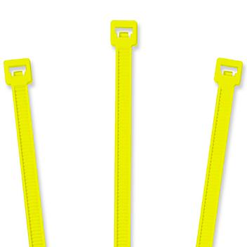 Nylon Cable Ties - 11", Fluorescent Yellow S-2154FY