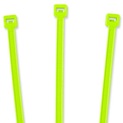 Nylon Cable Ties - 14", Fluorescent Green S-2155FG