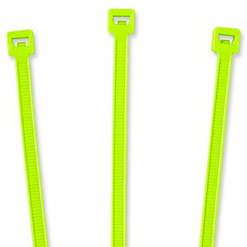 Nylon Cable Ties - 14", Fluorescent Green S-2155FG