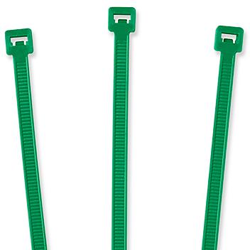 Nylon Cable Ties - 14", Green S-2155G
